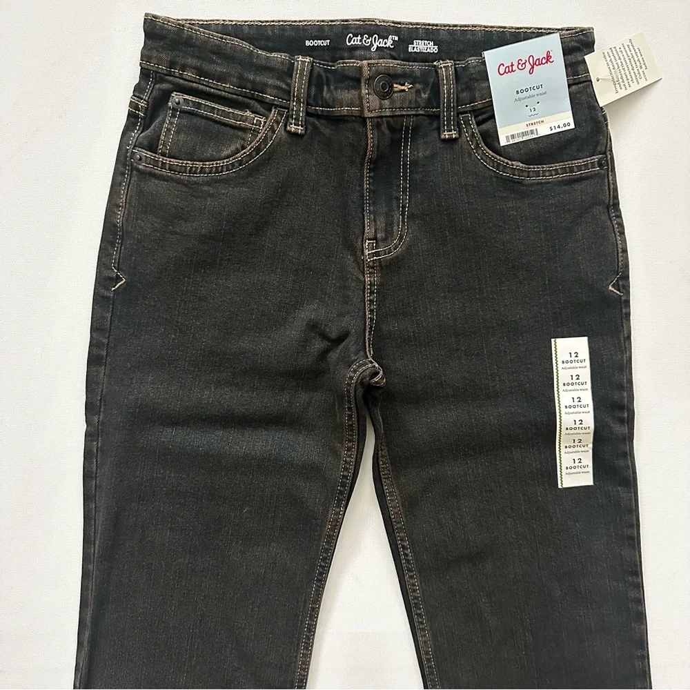Cat & Jack Boys Bootcut Jeans Size 12